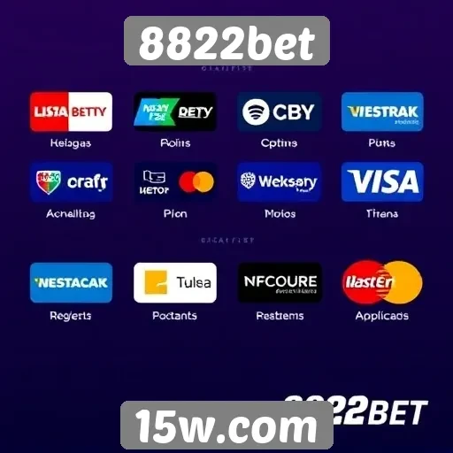Explorando os métodos de pagamento disponíveis no 8822bet